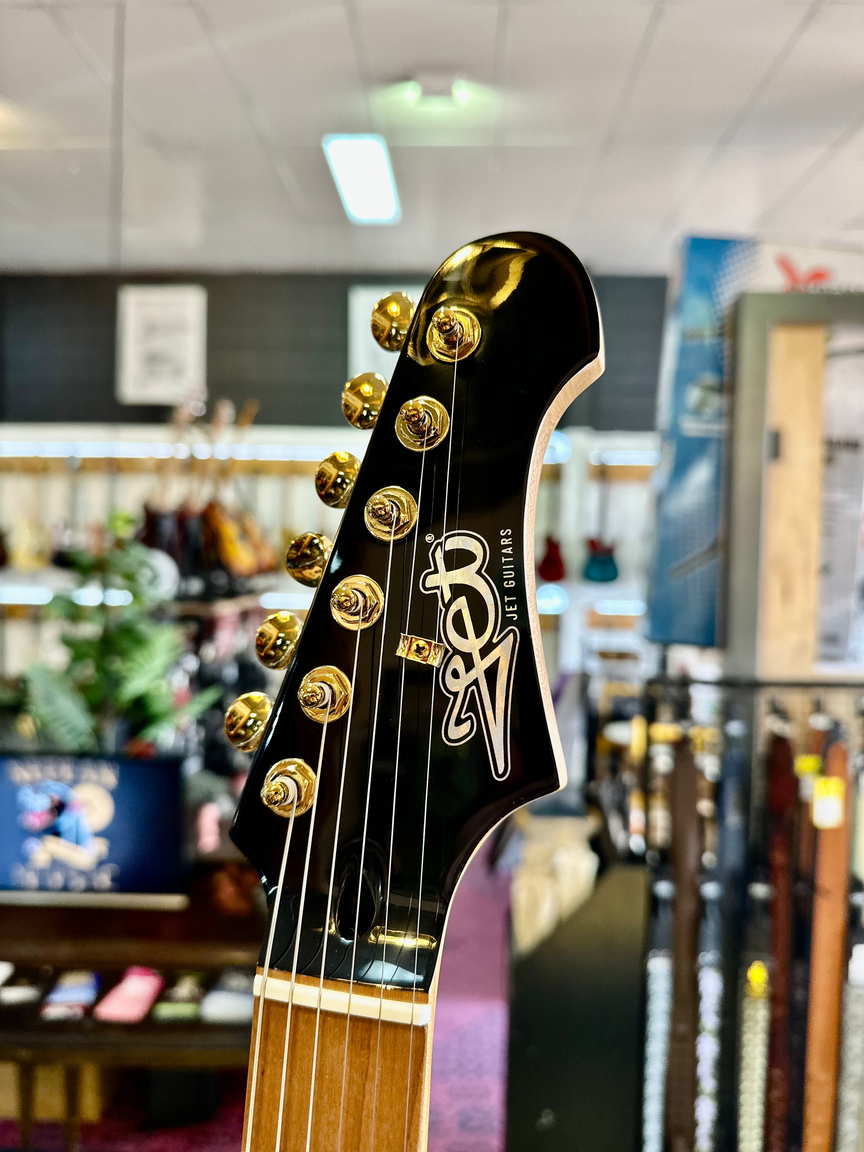 Jet Guitars | JS-400 HSS | Black Jet Guitars | JS-400 HSS | Black